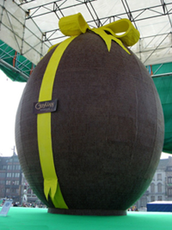 шоколадные яйца
