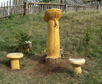 Памятник грибам Пермь