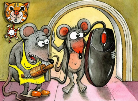 Анекдоты о крысах и мышах