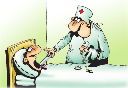 Анекдоты о медицине, врачах и пациентах