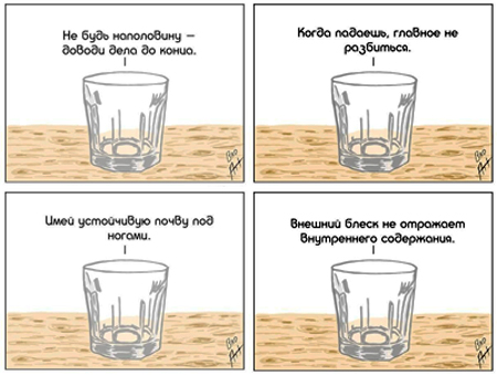 Анекдоты про граненые стаканы